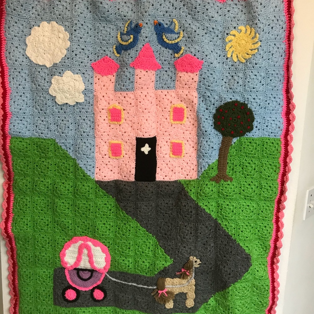 Crochet baby blanket